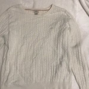 Izod long sleeve pullover sweater. Never worn